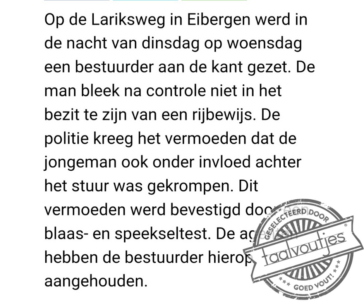 Waarschijnlijk van schaamte.